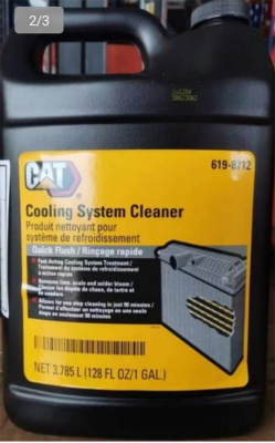 Очиститель системы охлаждения Cat Cooling System Cleaner/ 3,785л купить оптом и в розницу в Кемерово