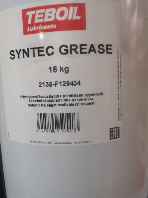Купить потом Смазка Teboil Syntec Grease/ 18кг 